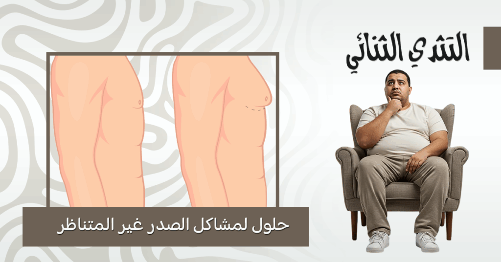 علاج التثدي غير المتناظر