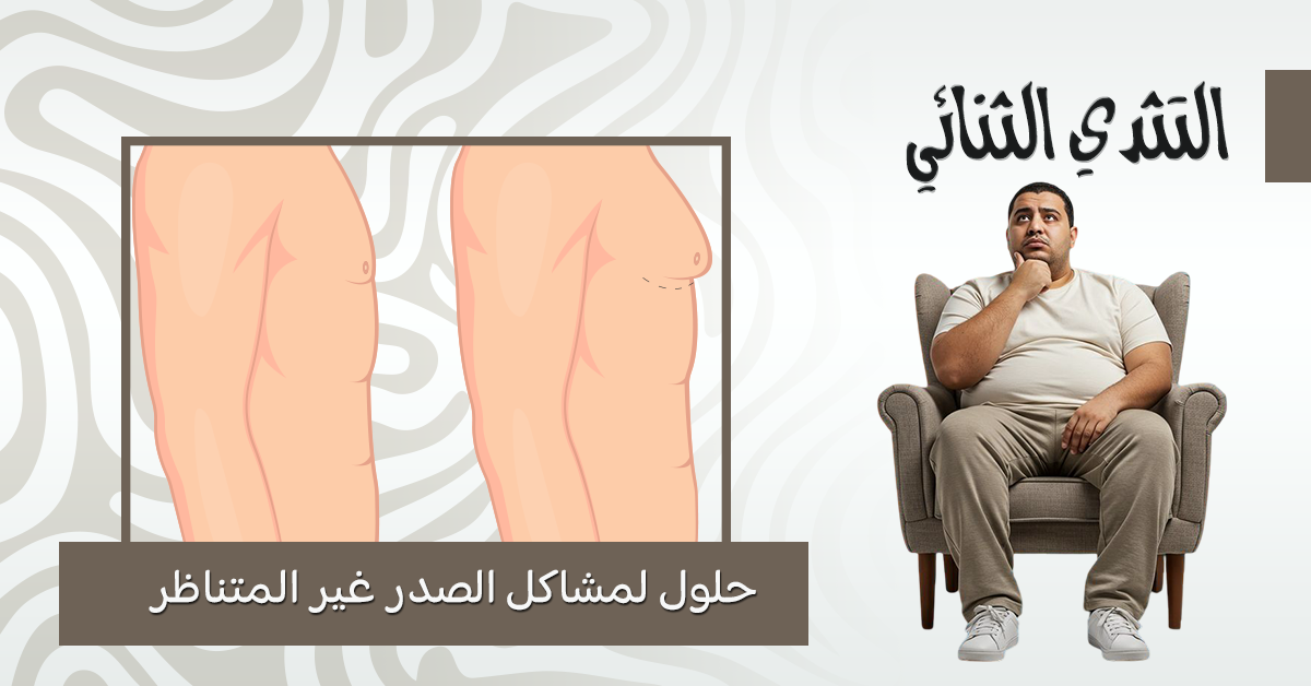 علاج التثدي غير المتناظر